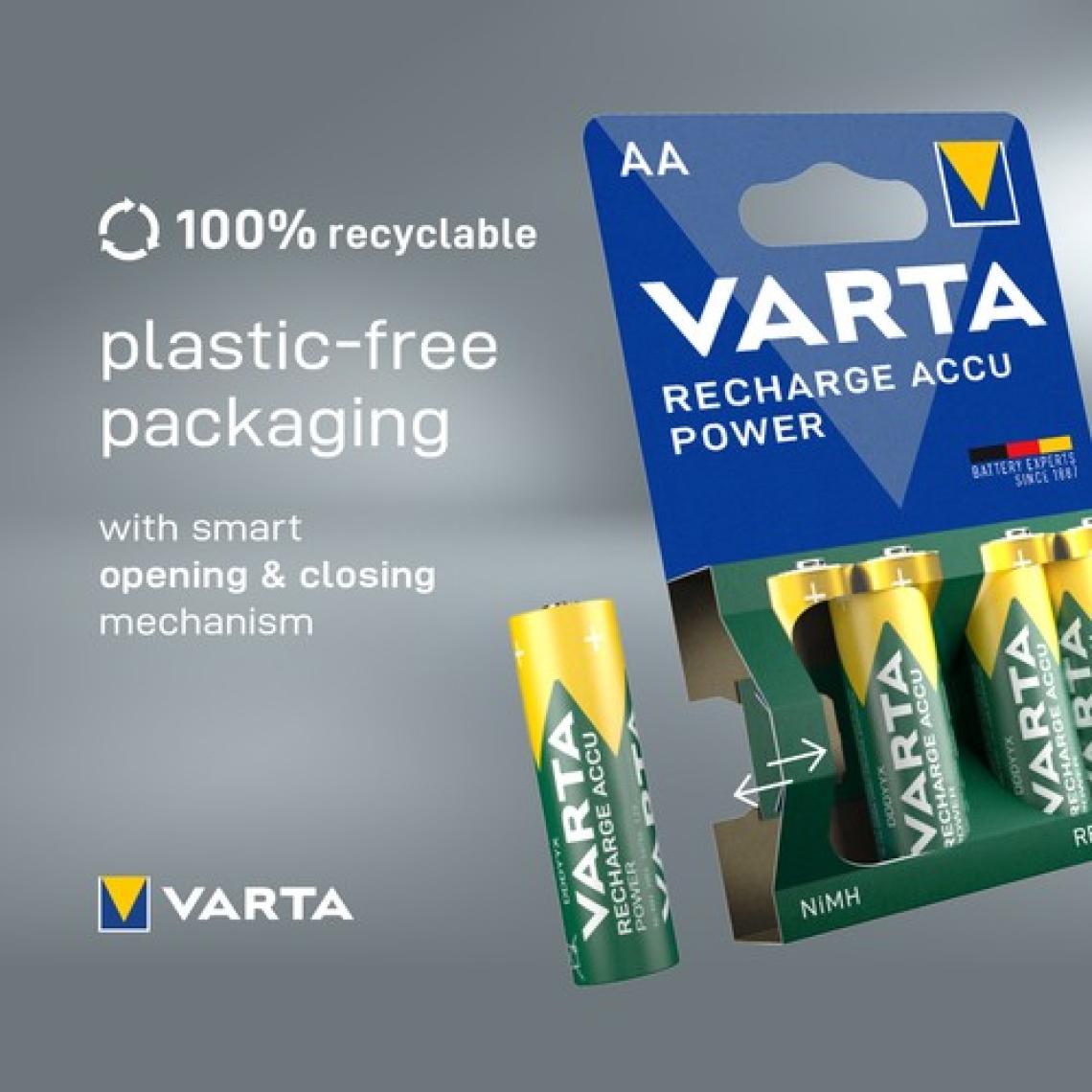 VARTA 800mAh AAA Şarj Edilebilir 2'li Pil