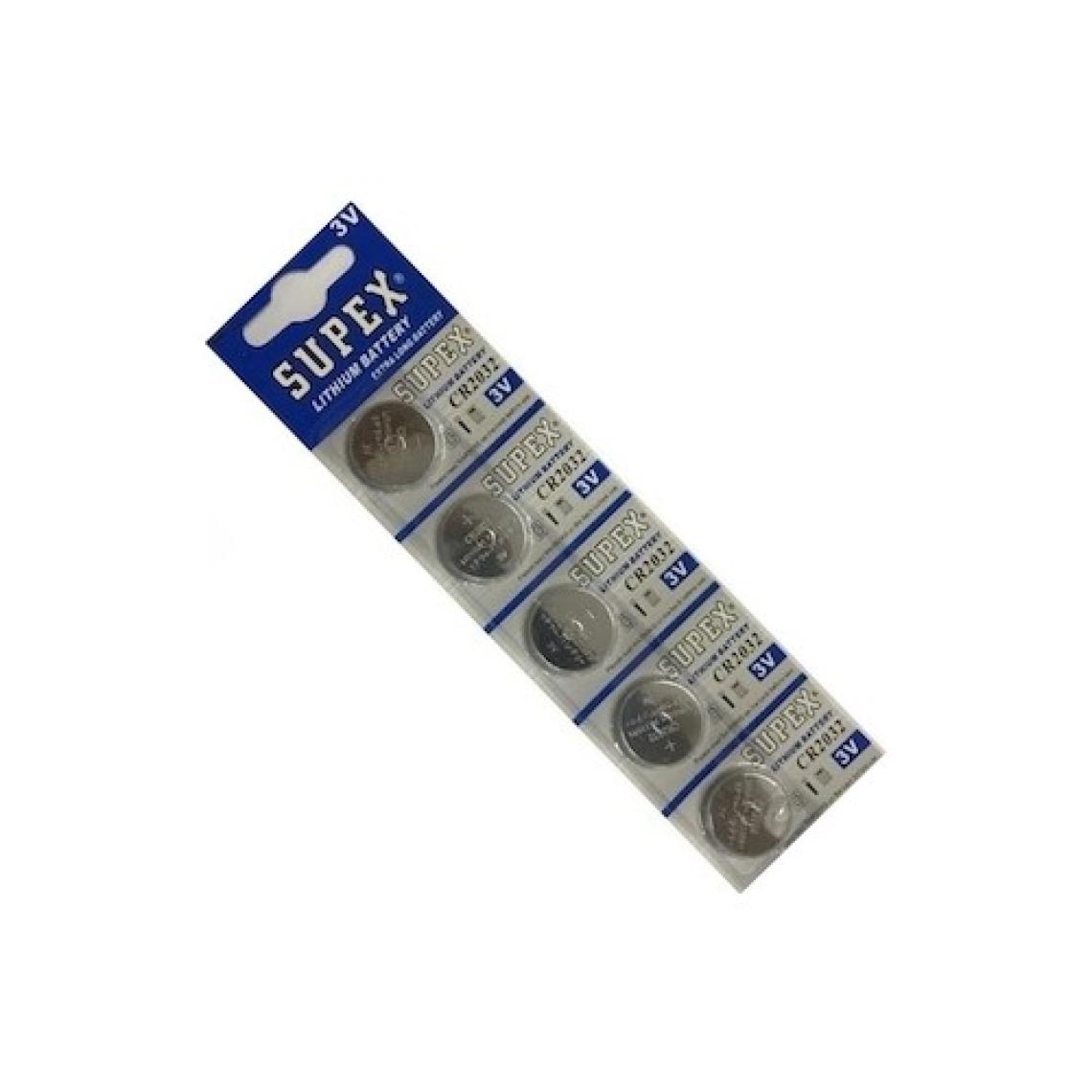 Supex CR2032 3V Tartı Terazi Baskül Pili 5'li Blister
