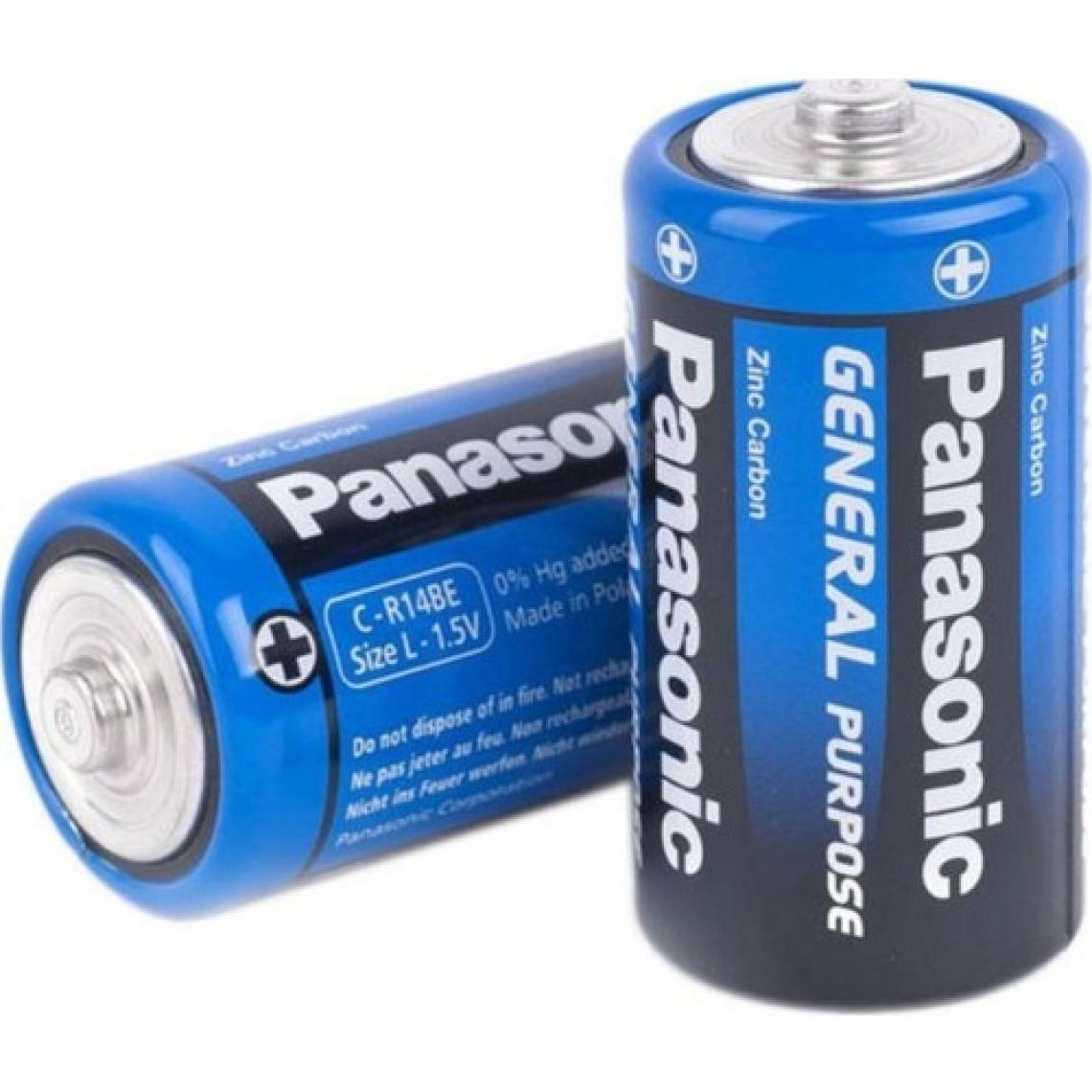 Panasonic 10'lu Özel C Orta Boy Pil Paketi (10 C)