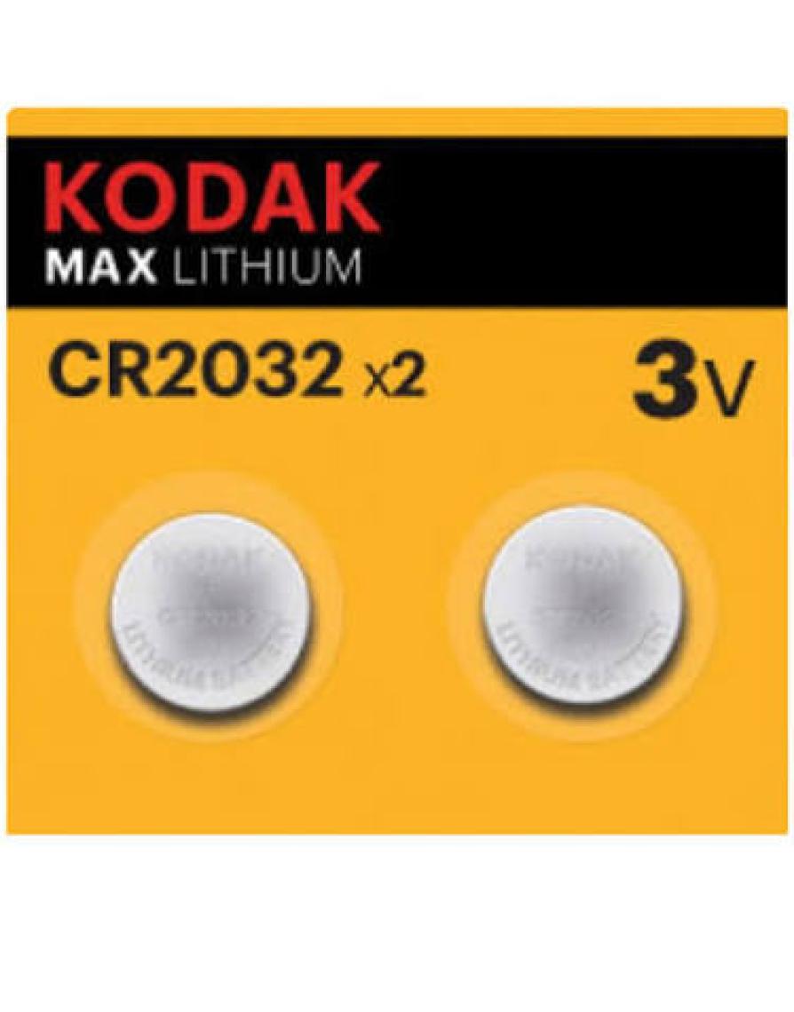 Kodak 2 Adet CR2032 Ultra Lityum Para Pil