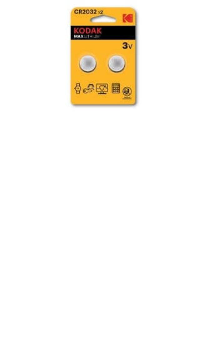 Kodak 2 Adet CR2032 Ultra Lityum Para Pil