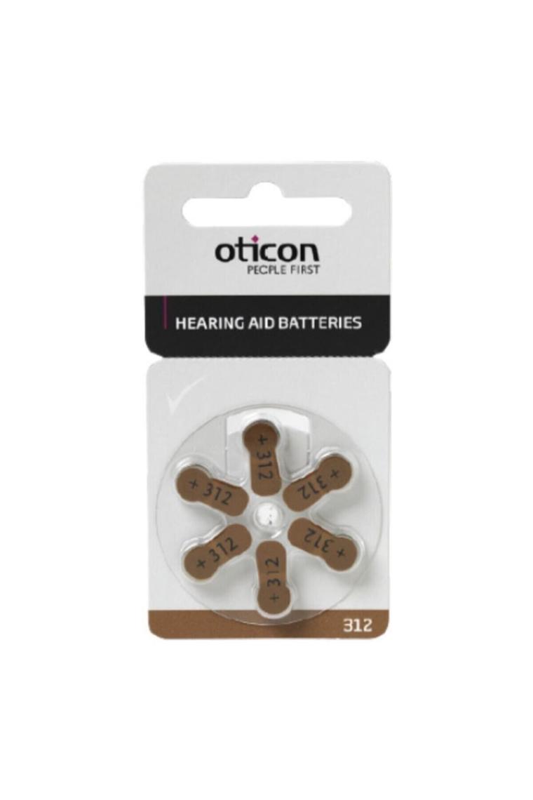 Oticon Işitme Cihazı Pili Oticon 5'li Paket 312 Numara
