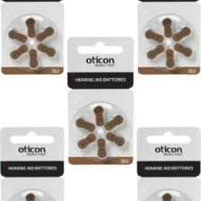 Oticon Işitme Cihazı Pili Oticon 5'li Paket 312 Numara