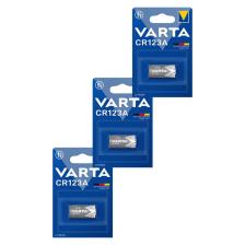 Varta 6205 CR123A 3V Lityum Pil 3'lü
