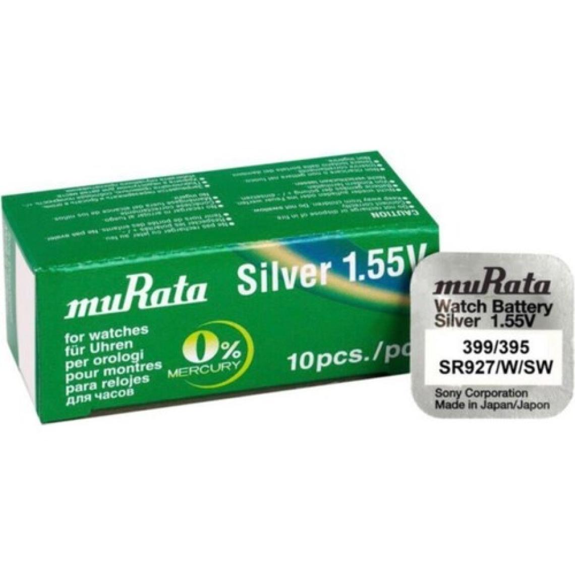 Murata SR927SW 395-399 Numara Saat Pili 1.55V 10 Adet