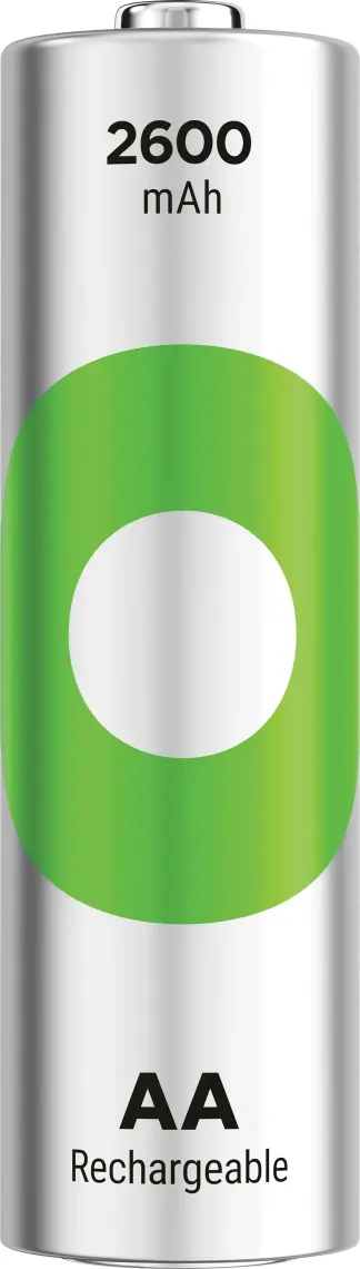 GP AA 2600 mAh Şarjlı Kalem Pil 4'lü Paket GP270AAHCEMTR