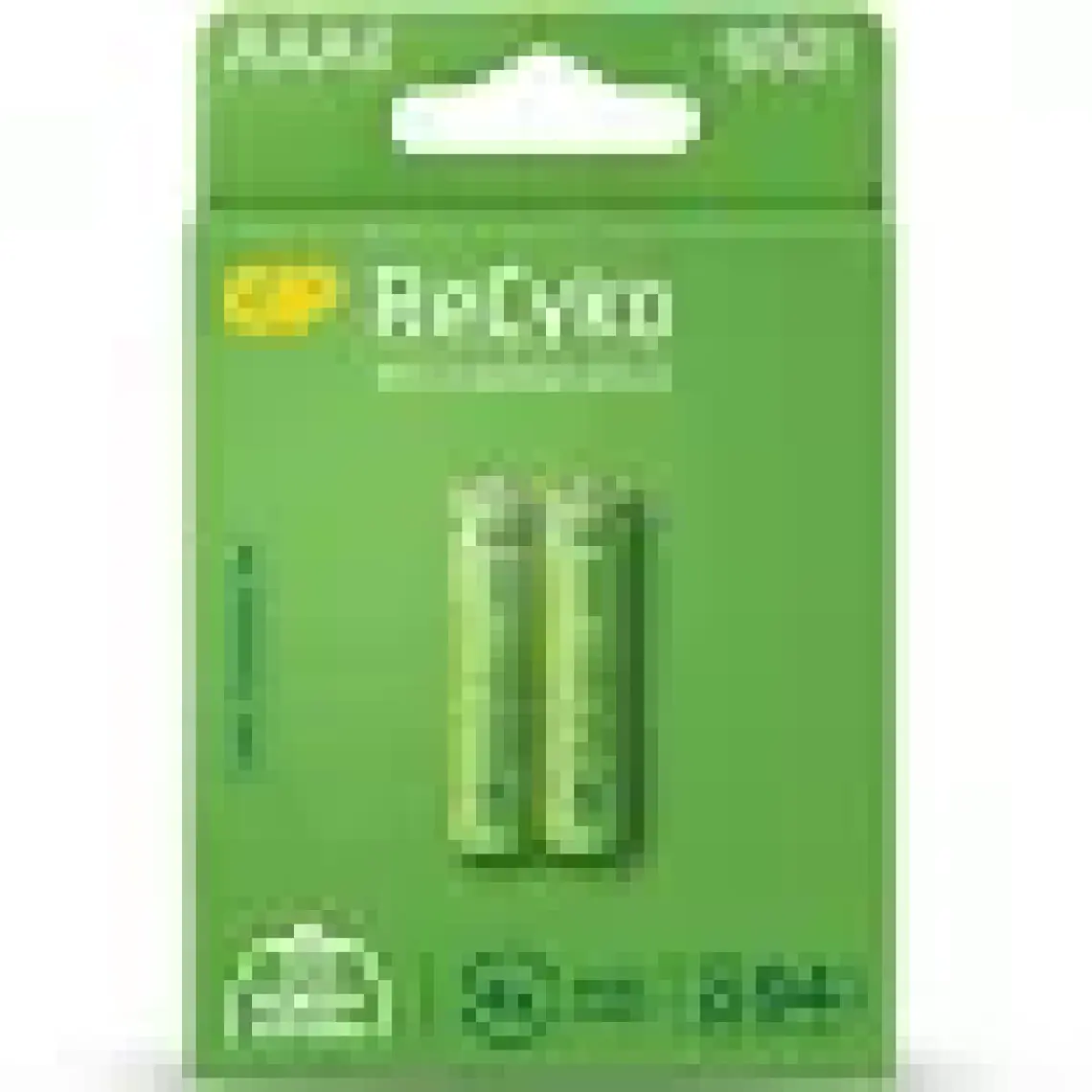 GP Recyko 650 mAh 1.2V AAA Boy NiMH İnce Şarjlı Pil 2'li Kart