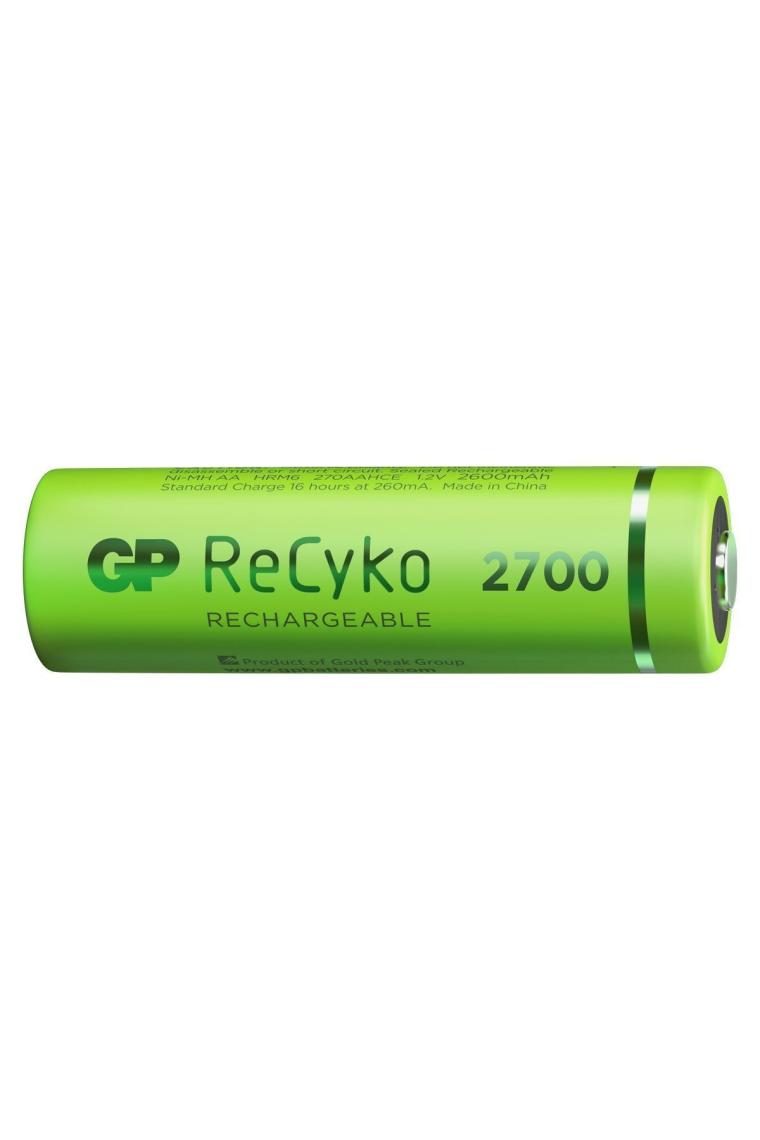 Gp Recyko 2700 Aa Ni-mh Şarj Edilebilir Kalem Pil 4 2'li Ambalaj