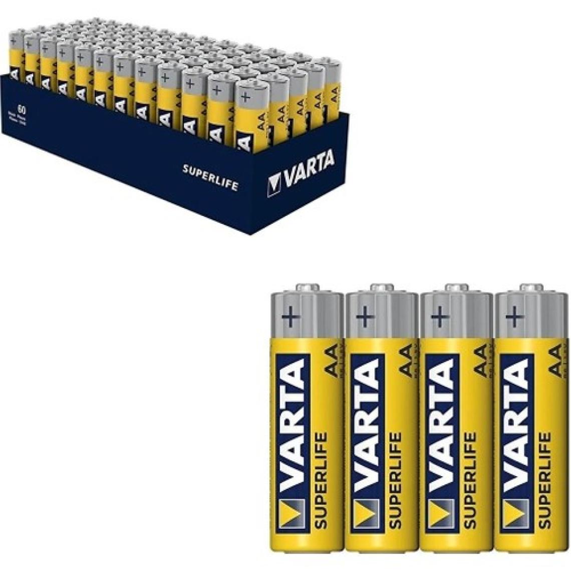 Varta Süperlife AA Çinko Kalem Pil 60'lı Paket