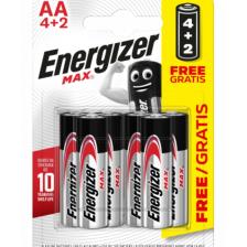 Energizer Max Alkalin AA 4+2 Kalem Pil