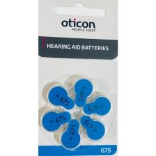 Oticon İşitme Cihazı Pili 6 Adet No:675