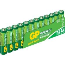 GP Greencel R6 AA Boy Çinko Kalem Pil 12'li Paket GP15G-VS12
