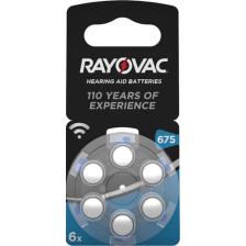 Rayovac Hearing Aid Batteries 675 Numara Blister İşitme Cihaz Pili 6'lı