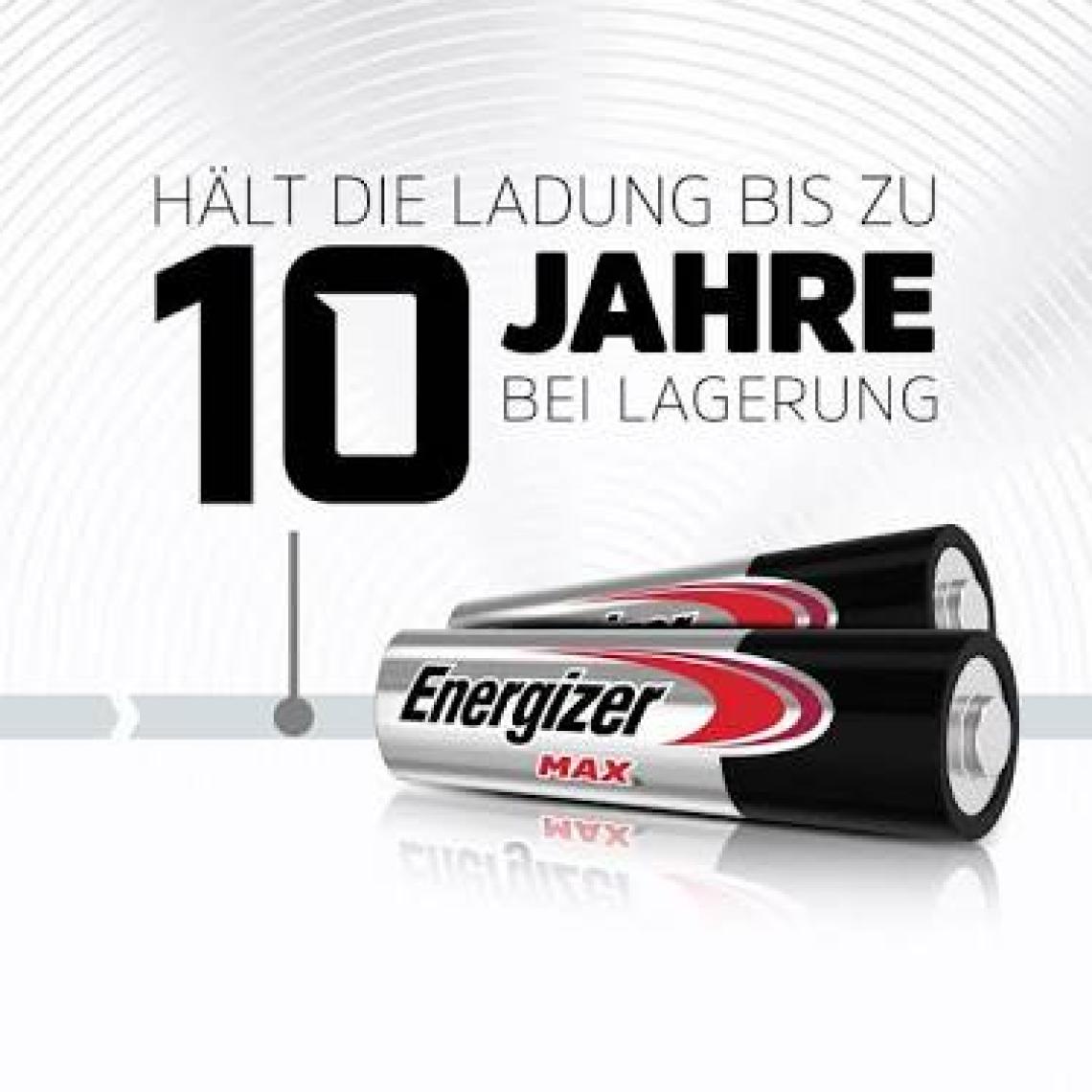 Energizer Alkaline Max Power Seal 8+4 AAA İnce Pil