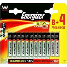 Energizer Alkaline Max Power Seal 8+4 AAA İnce Pil