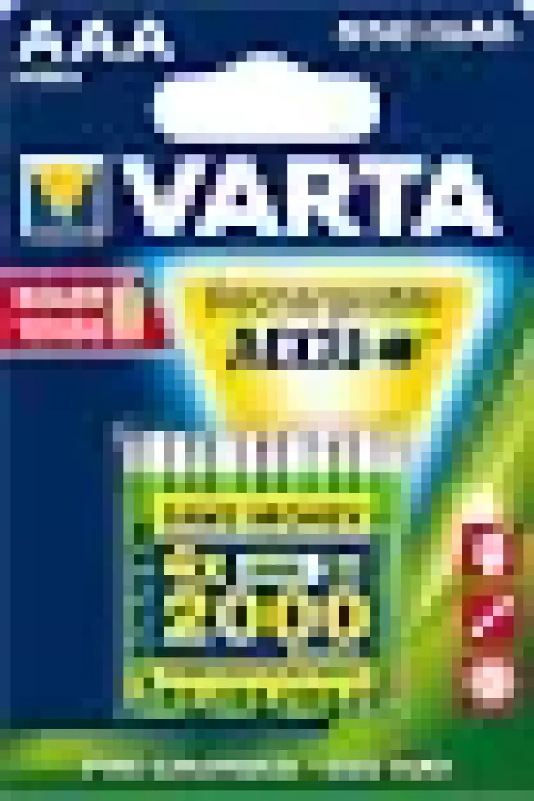 Varta Şarj Edilebilir Accu Aaa 550 Mah İnce Şarjlı Pil 4'lü