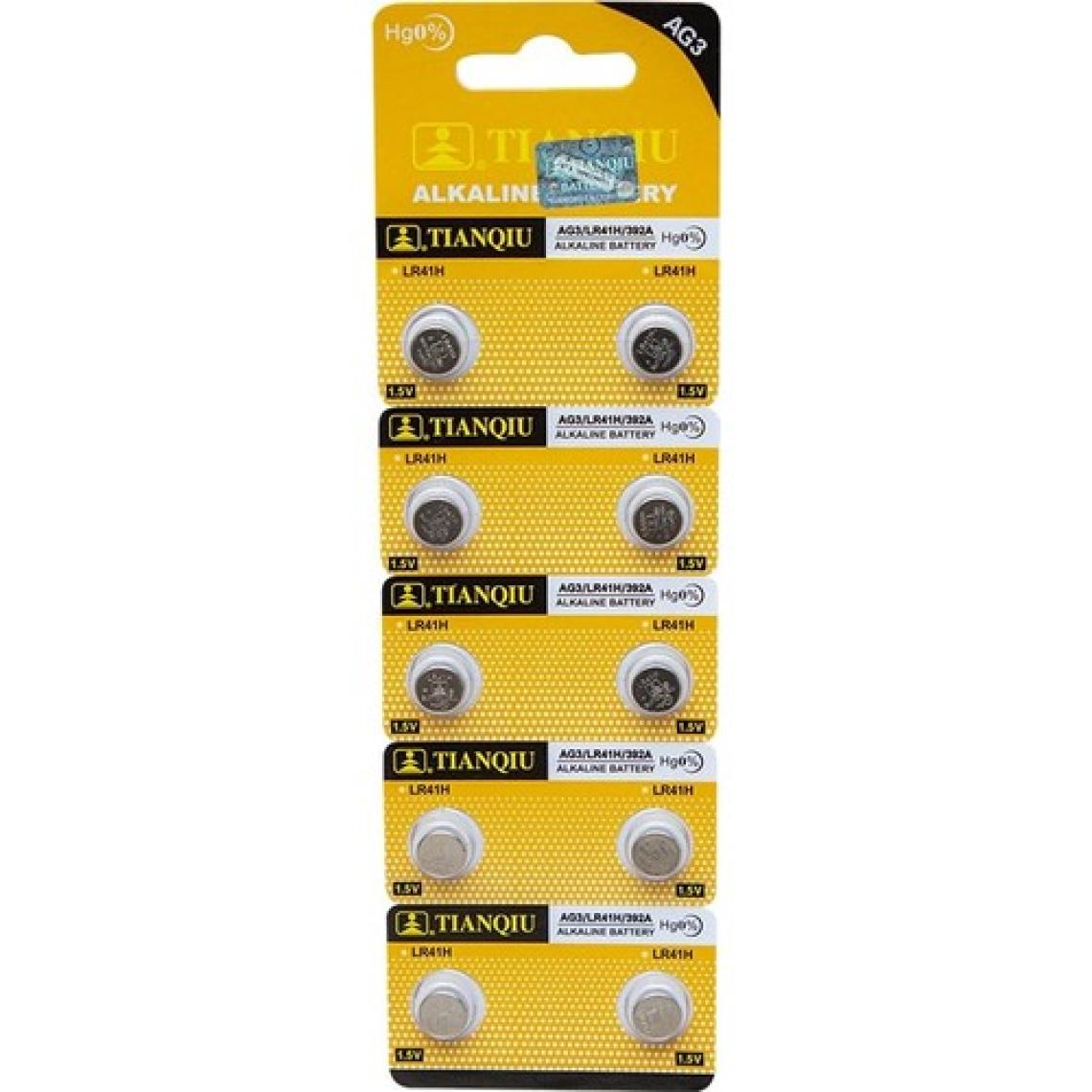 Oxford Ag3 LR41 Alkalin Saat Pili 10LU Paket * Tıanqıu
