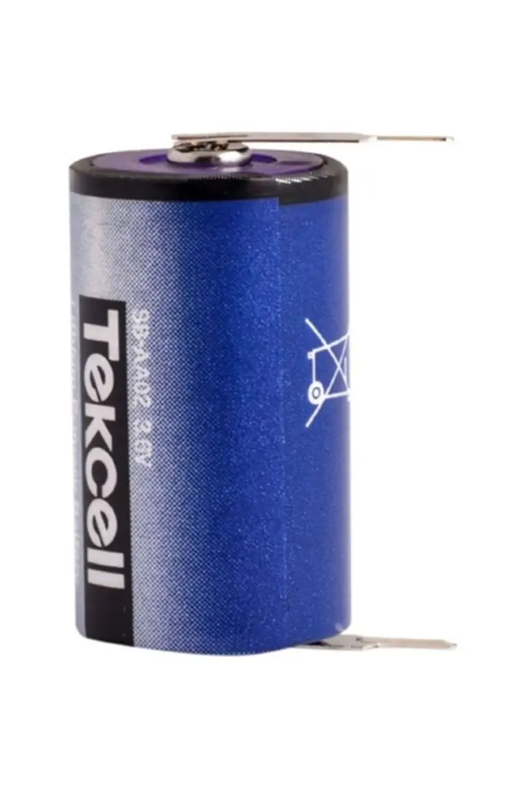 Power-Xtra Tekcell 3.6V SB-AA02 - 1/2AA Size Li-Socı2 2 Pinli Lithium Pil