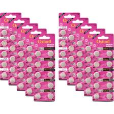 Oxford AG10 LR1130 389 SR1130 189 1.5V Alkaline Düğme Pil 100'lü  10 Kart