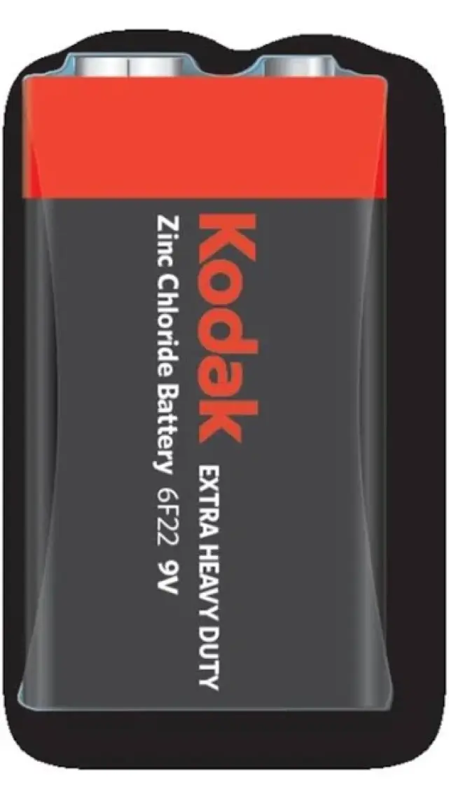 Kodak Blisterli Çinko Karbon 9 Volt Pil