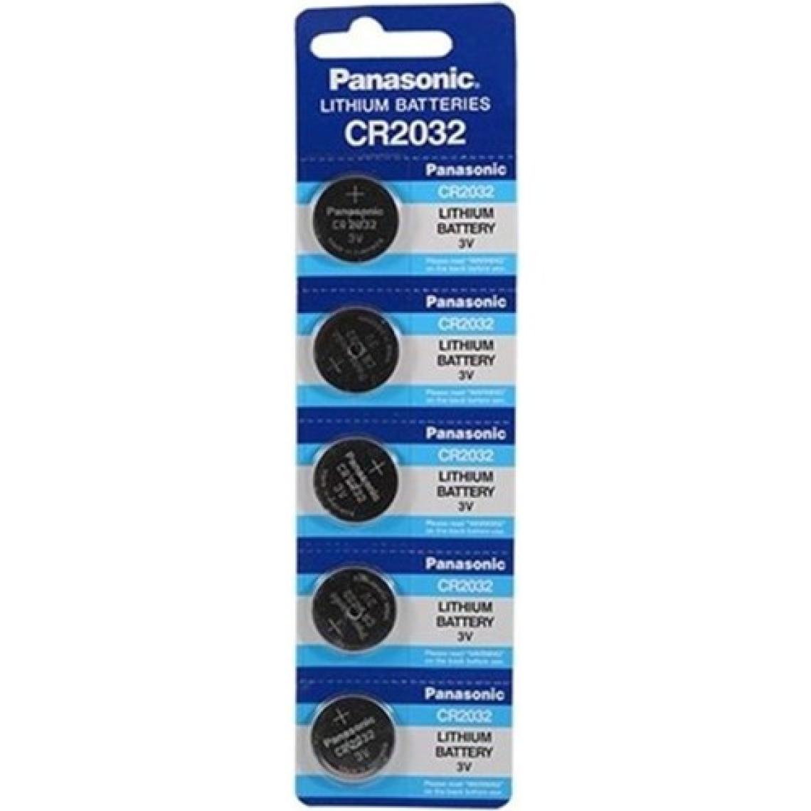 Panasonic CR2032 5'li Blister 3V Lityum Pil