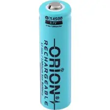 Orion 14500 3.7 V 900 Mah Şarjlı Li-Ion Pil (Başlı)