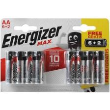 Energizer Max Aa Lr6 4+4 Pil