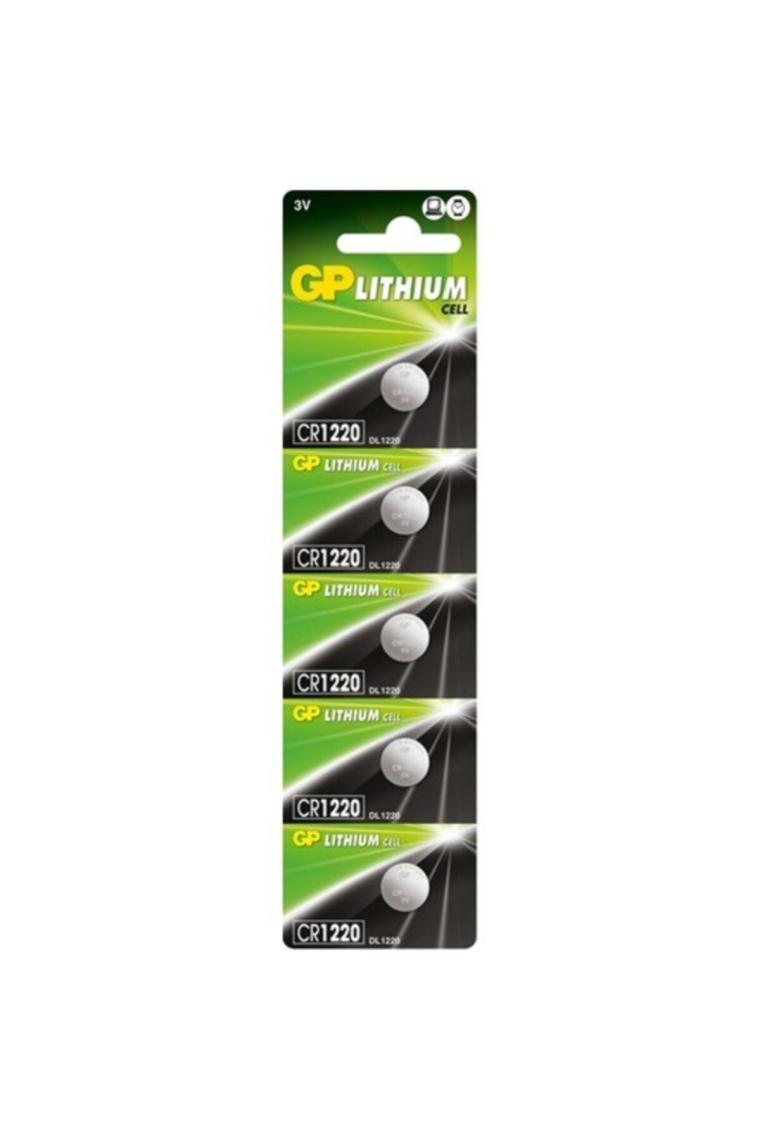 GP CR1220 3 V Lityum 5'li Düğme Pil