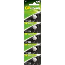 GP CR1220 3 V Lityum 5'li Düğme Pil