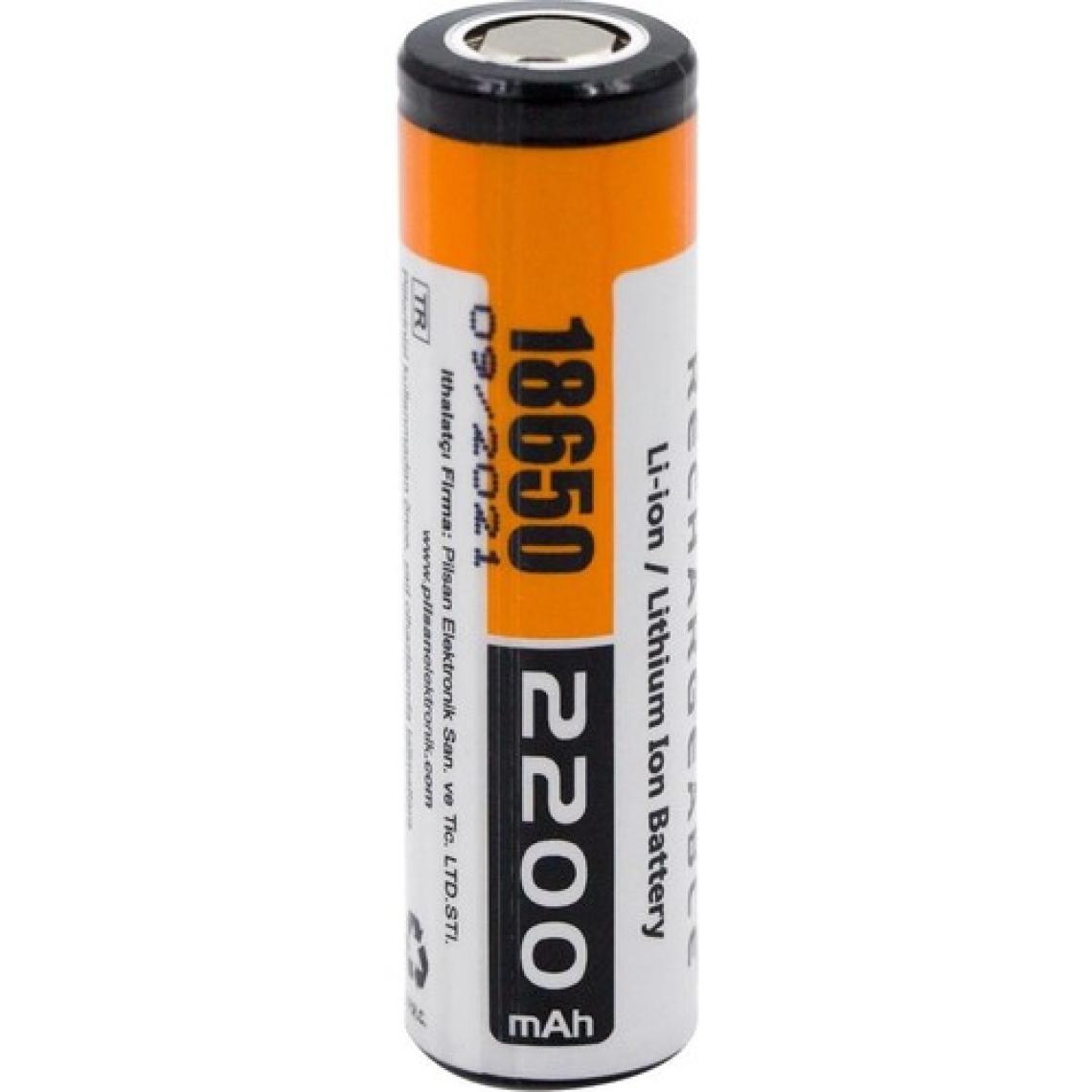 Orion 18650 3.7 V 2200 Mah Şarjlı Li-Ion Pil (Başsız)