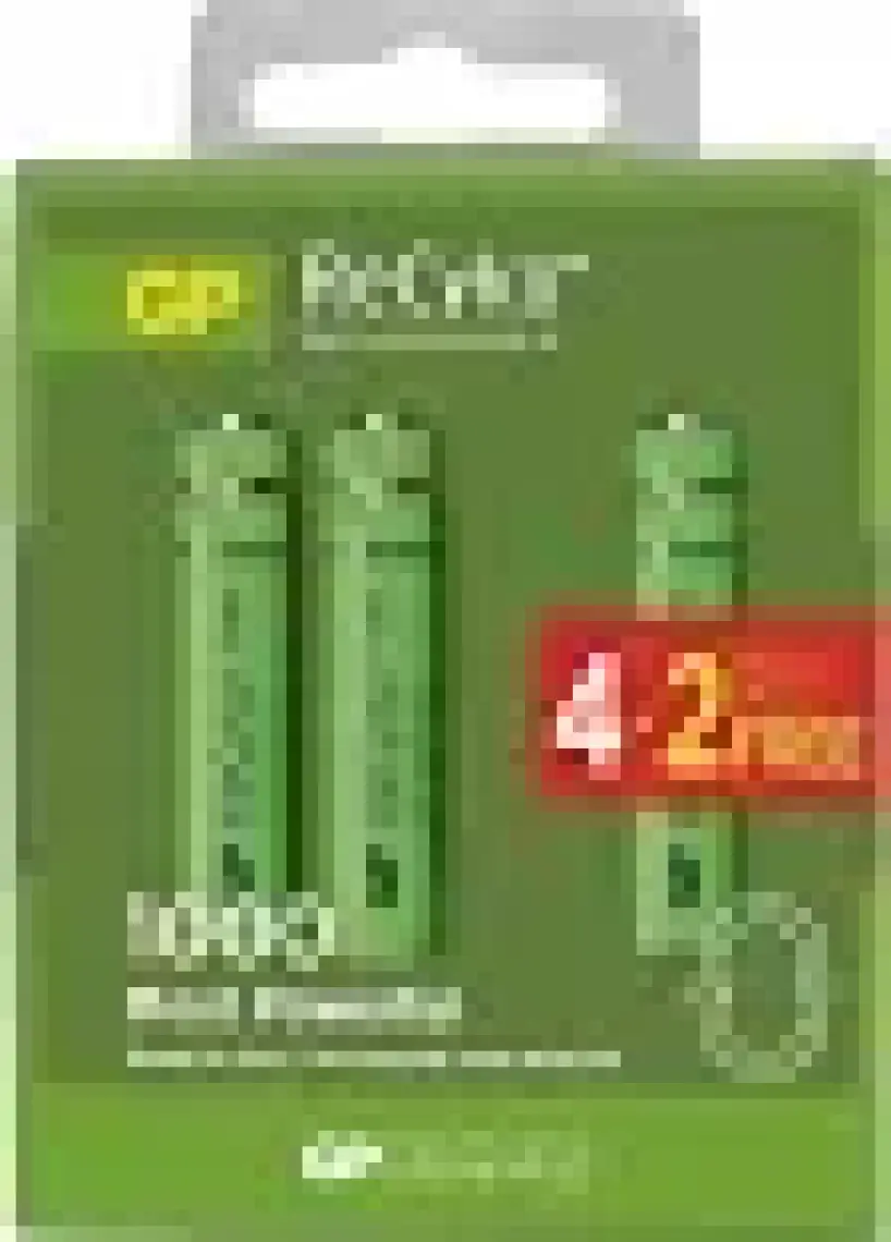 GP Recyko 950 mAh 1.2V AAA Boy NiMH İnce Şarjlı Pil 6'lı Kart