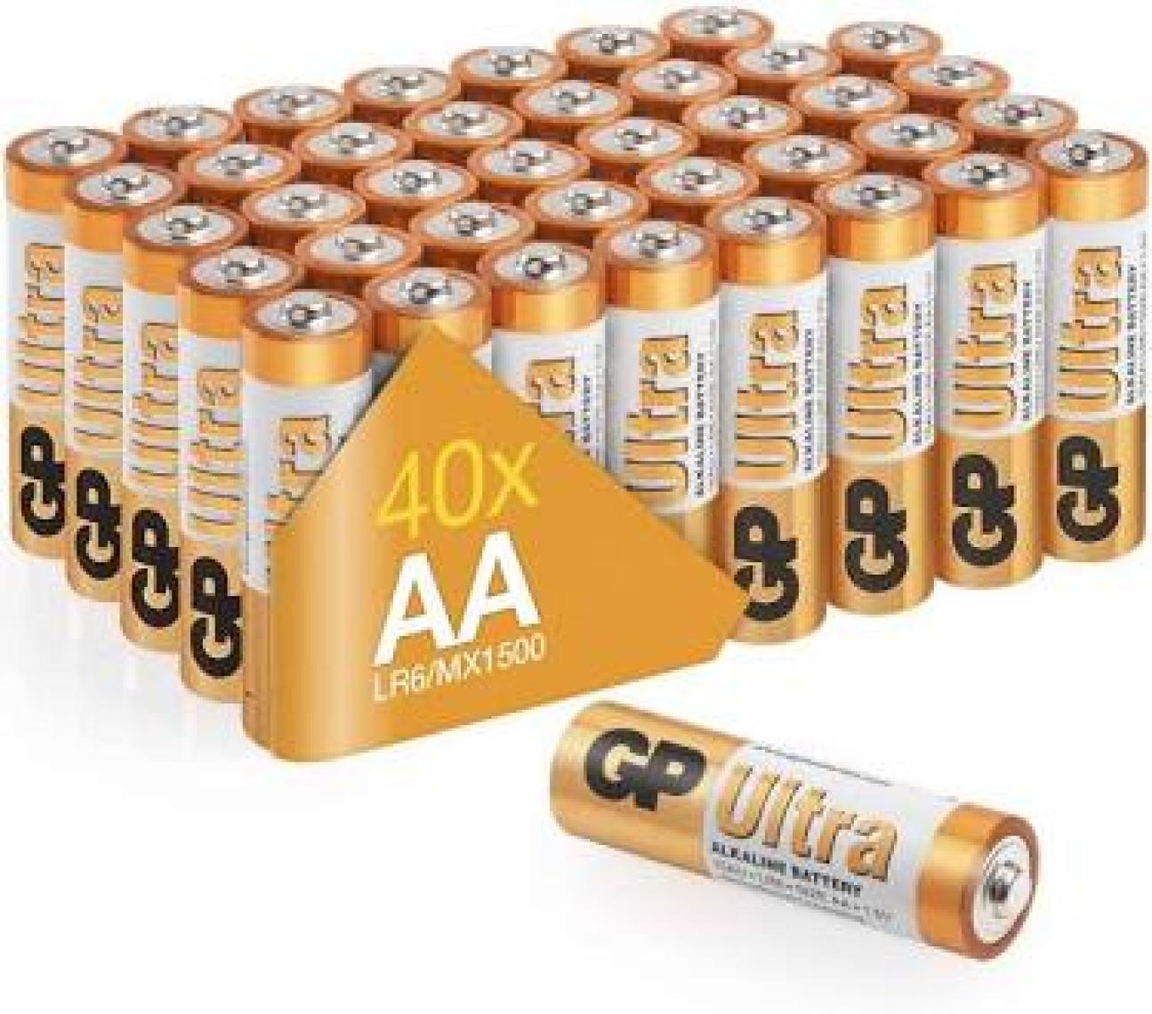 GP G-Tech LR6 AA Boy Ultra Alkalin Kalem Pil 40'lı Paket GP15AU-2B40