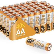 GP G-Tech LR6 AA Boy Ultra Alkalin Kalem Pil 40'lı Paket GP15AU-2B40