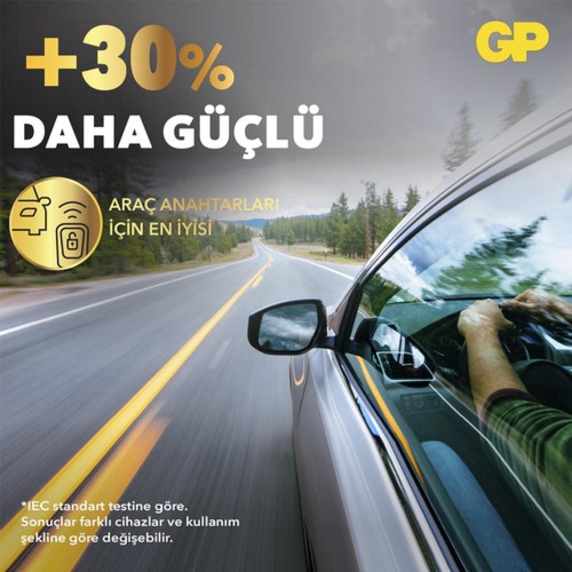 GP Tekli CR2032 3V Lityum Düğme Pil  (GPCR2032-U1)