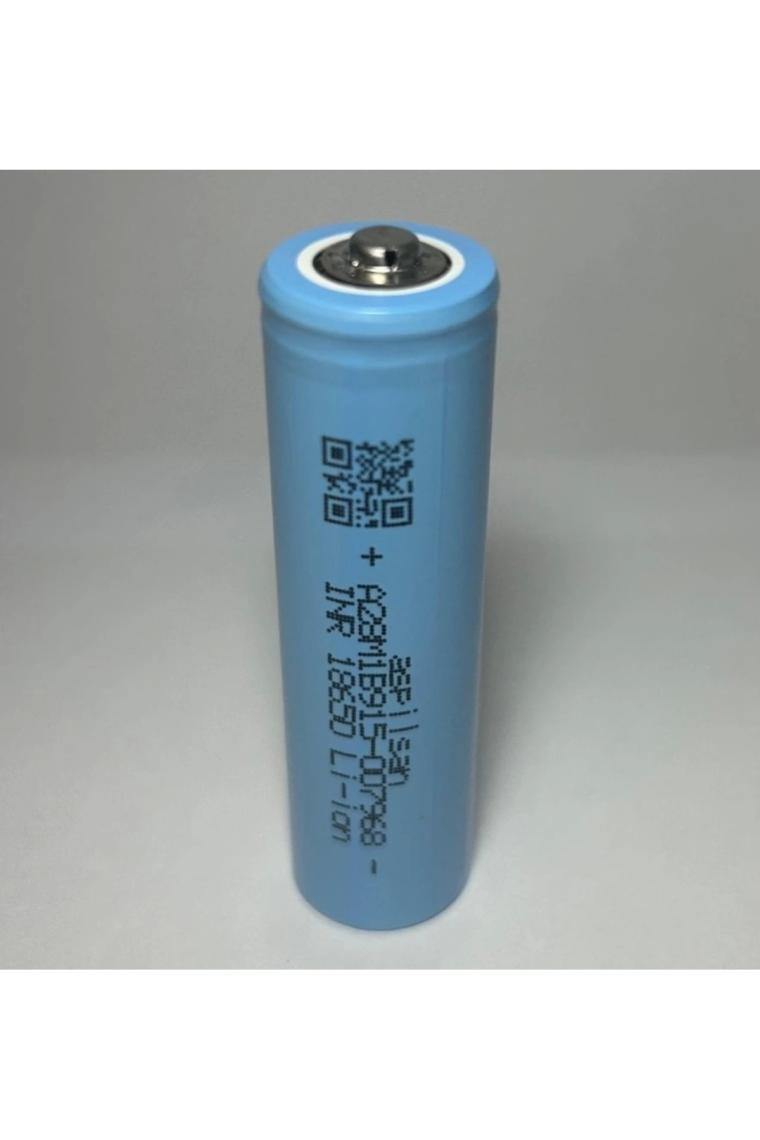 Aspilsan Yerli Üretim Başlı 18650 Li-Ion Pil 3.7V 2900MAH INR18650A28 Pozitif Kutup Başlıklı - 4 Adet