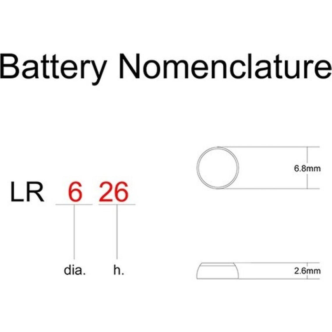 Mettzchrom Kol Saat Pili SR626 Sw 377A LR626 Ag4 SR626SW 1.5V Kol Saati Pili 10'lu Sr 626 Sw Pil