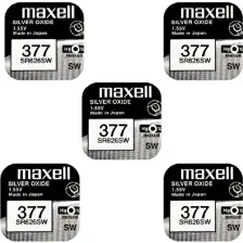 Maxell 377 SR626SW 1.55V Saat Pili 5'li