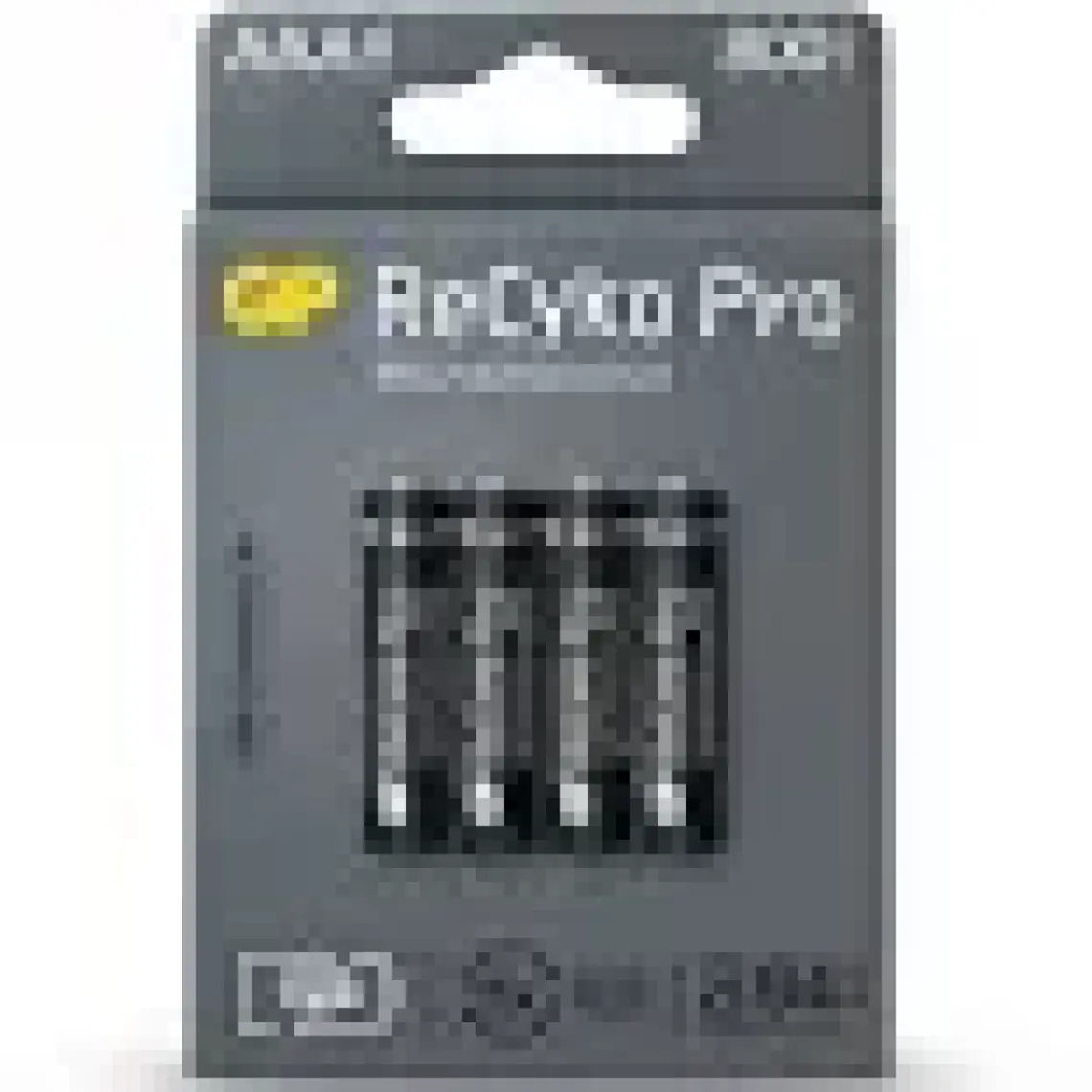 GP Recyko Pro 800 mAh 1.2V AAA Boy NiMH İnce Şarjlı Pil 4'lü Kart