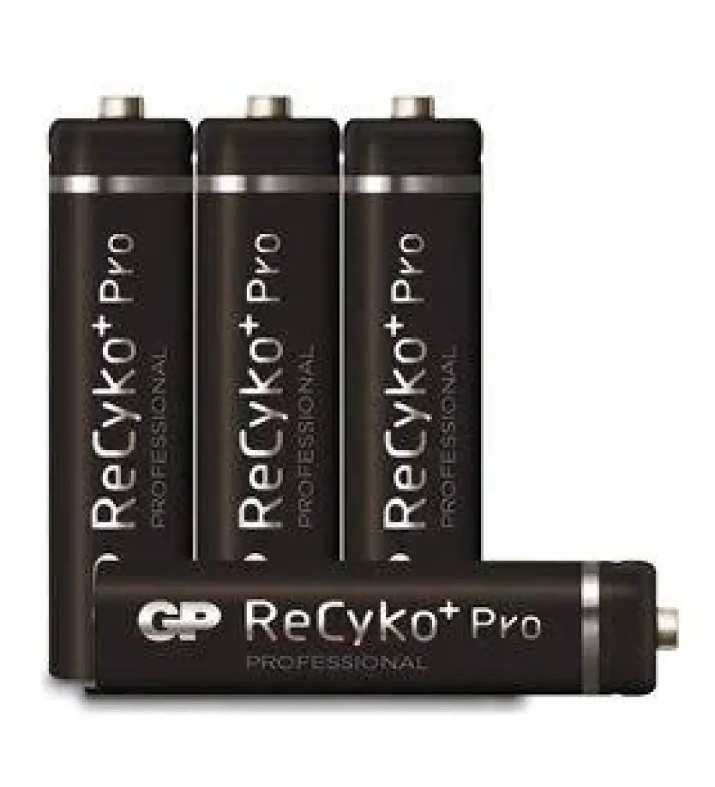 GP Recyko Pro 800 mAh 1.2V AAA Boy NiMH İnce Şarjlı Pil 4'lü Kart