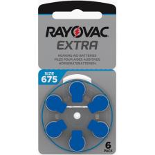 Rayovac Extra 675 Numara Işitme Cihazı Pili (5 Paket x 6 Adet = 30 Adet Pil)