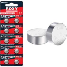Ayt Roxy Rxy AG13 LR44 LR1154 LR357 1.5 Volt Alkaline Düğme Pil 10 Lu Paket Saat Pili