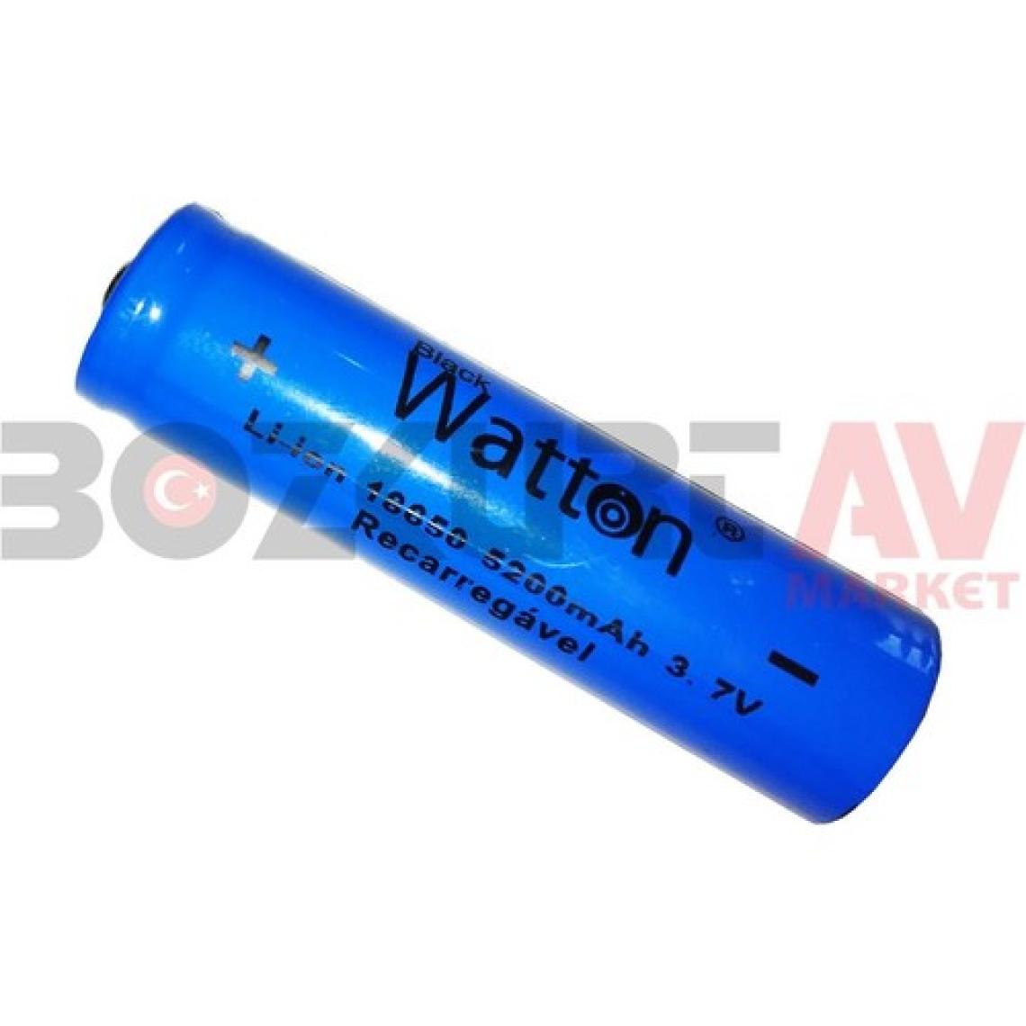 Watton 18650 3,7 Volt 5200 Mah Şarjlı Pil