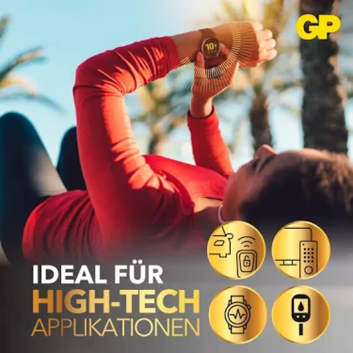 GP CR2032-U1 3V Lityum Düğme Pil Tekli Paket