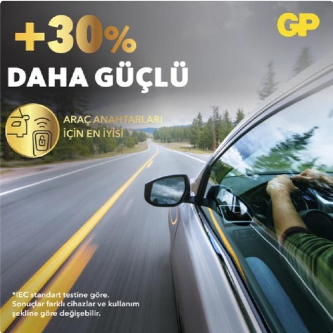 Gp CR2032 3V Lithium 10'lu Kartela