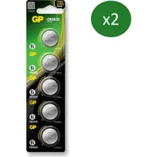 Gp CR2032 3V Lithium 10'lu Kartela