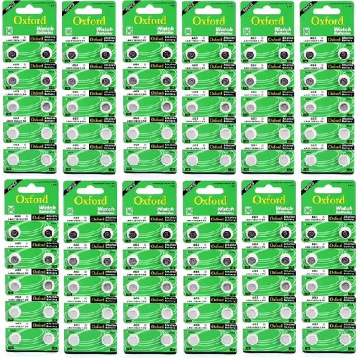 Oxford Ag3 - LR41 - 392 - SR41 1.5V Alkalin Pil 100 Adet