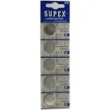 Supex CR-2016 3V Lityum Para Pil 5'li
