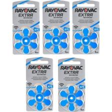 Rayovac 675 Numara Işitme Cihazı Kulaklık Pil 6'lı 5 Paket