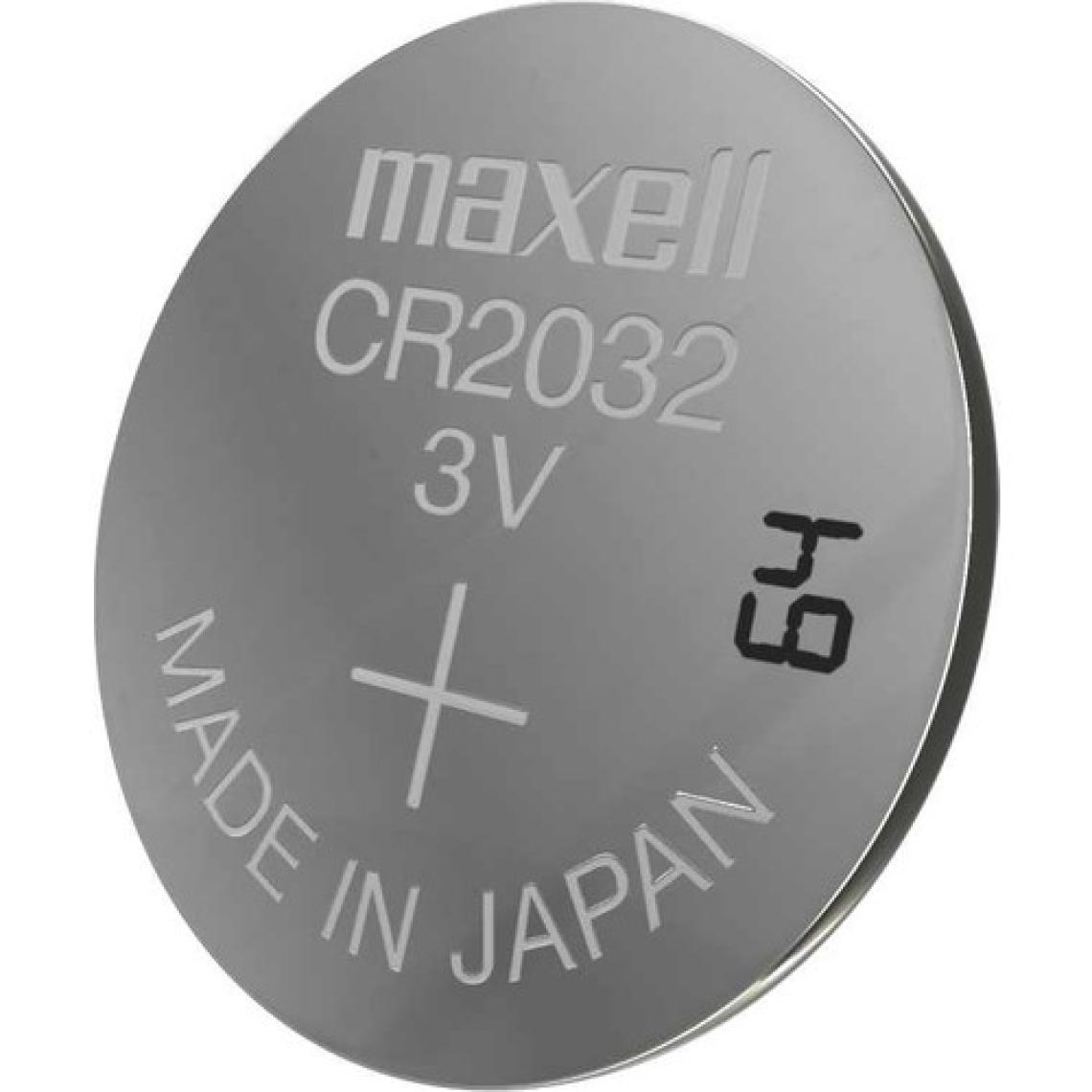 Maxell CR2032 3V Lityum Saat Pili Tekli