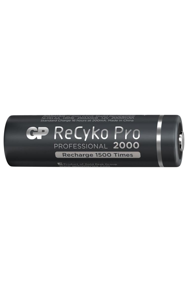 GP Recyko Pro 2000 mAh Ni-Mh AA 4'lü Kalem Şarjlı Pil